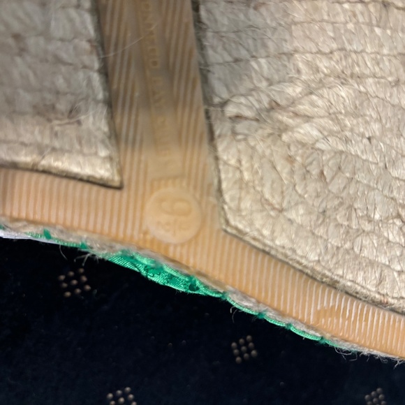 Green Sequin mules sz 9.5 - Picture 4 of 5